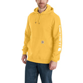 Carhartt Men's Loose Fit Midweight Logo Sleeve Graphic Sweatshirt Closeout