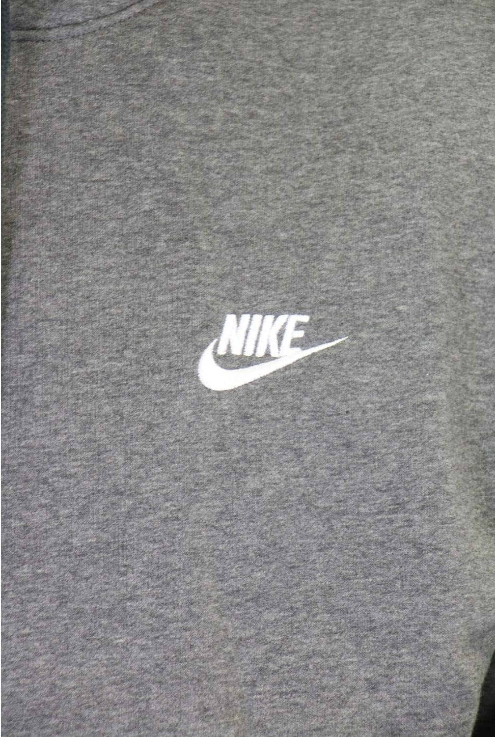 Nike Men'S Hoodie  Charcoal Heather/Anthracite/White Size Medium