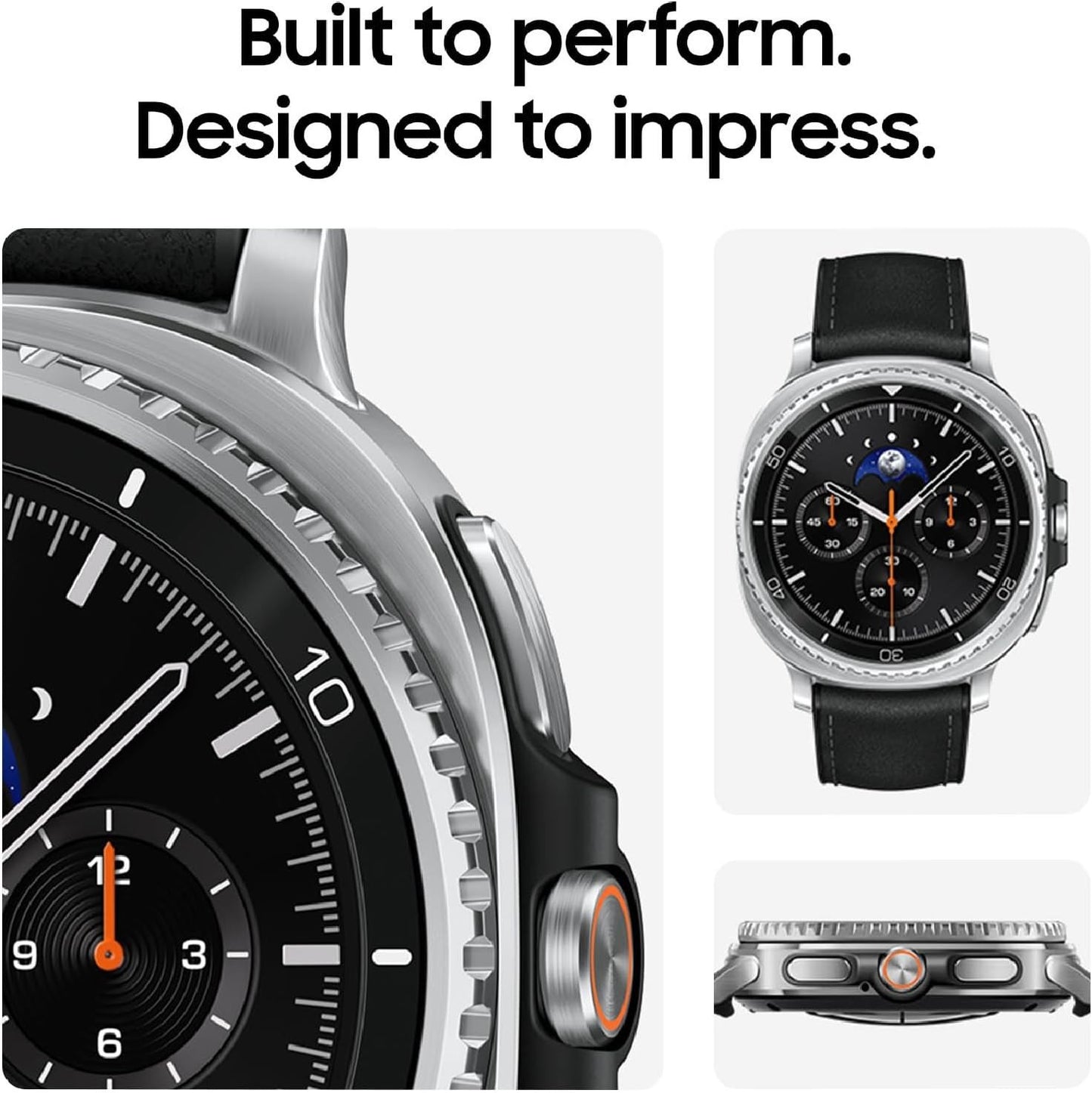 Samsung Galaxy Watch 8 Classic (2025) 46Mm Bluetooth Smartwatch, Cushion Design, Rotatin