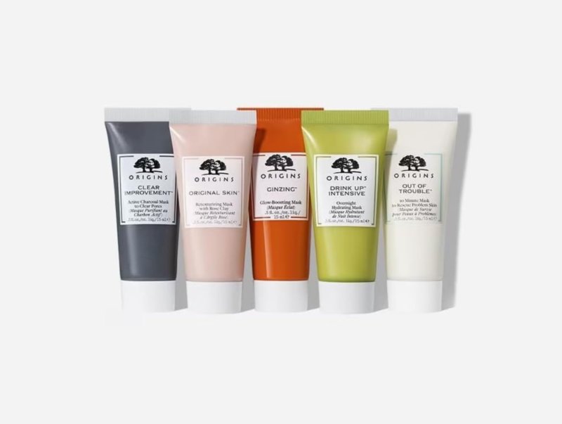 Origins Gifts for Me-Time Five Mini Masking Essentials, 5-Piece Travel-Size  Set