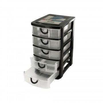 Kole Imports OL429 5 Drawer Desktop Storage Organizer