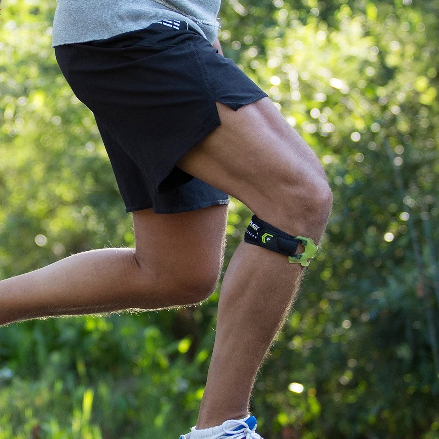 DonJoy Performance WEBTECH Knee Support Strap: Slime Green, Small/Medium