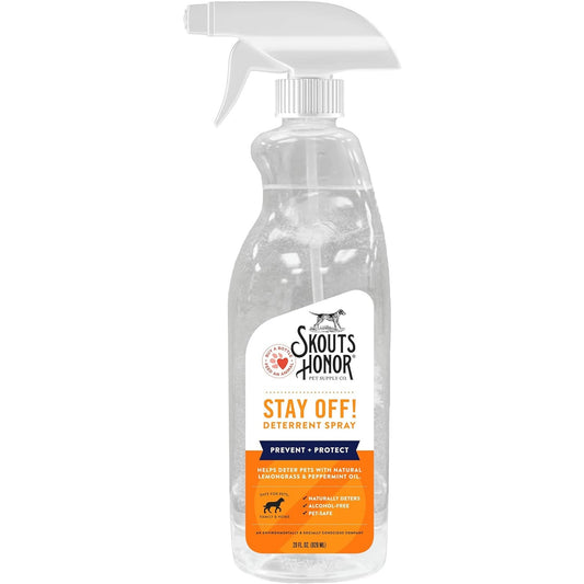 Stay Off! Training Aid for Dogs - Natural Lemongrass & Peppermint Oils - Eco-Fri