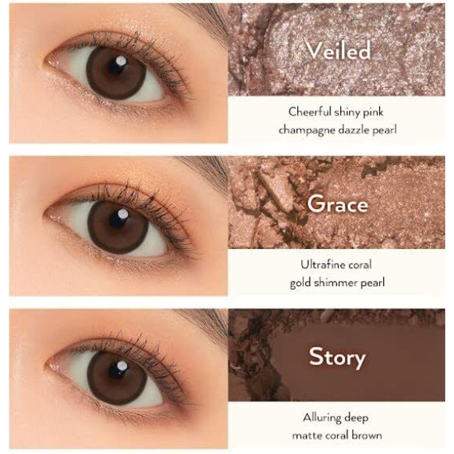 Glitterpedia Eye Palette NO.3 All of Coralpink