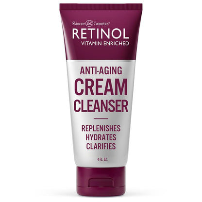 Retinol Moisture Rich Cleanser Anti Aging Cream Cleanser f Fl. oz