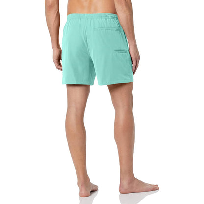 HUK Men'S Volley 5.5" Elastic Waist Quick-Dry Swim Shorts Size M