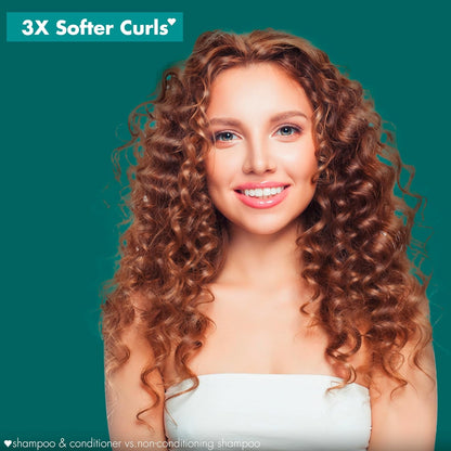Conditioner with Vitamin E Coconut Milk & White Jasmine for Curly Hair & Natural