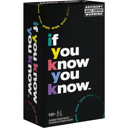 If You Know You Know IYKYK Card Game, Adult Party Game for Bachelorette Partie