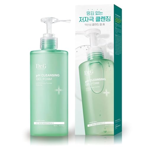 Dr.G pH Cleansing Gel Foam, 200ml - Gel Cleanser Face Wash, Korean Skin Care Coreano, K Beauty Skincare, Korean Beauty, Asian Skin Care Coreano