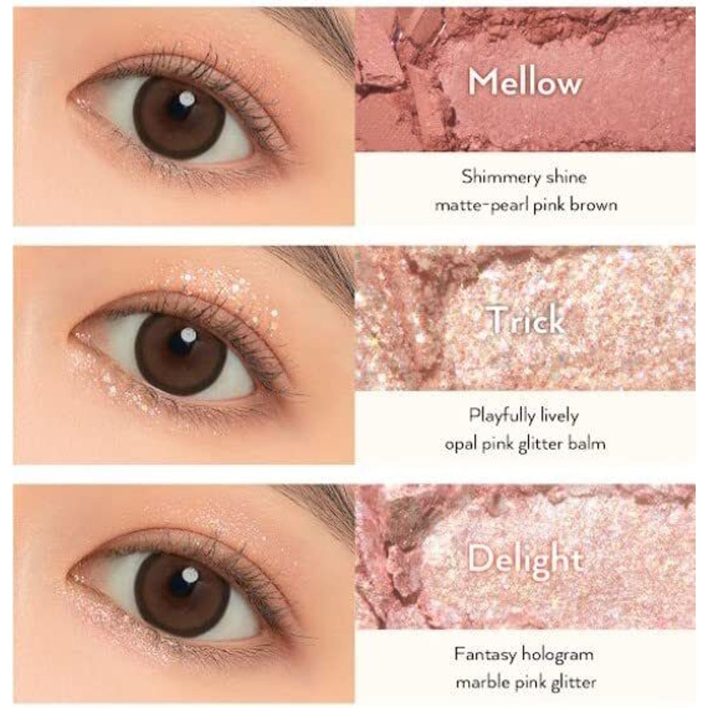 Glitterpedia Eye Palette NO.3 All of Coralpink