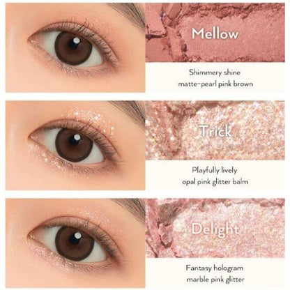 Glitterpedia Eye Palette NO.3 All of Coralpink