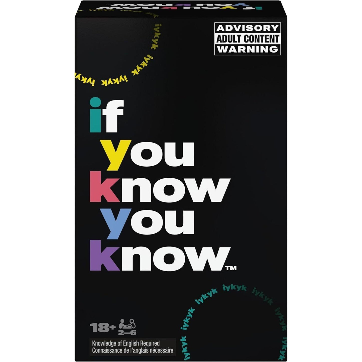 If You Know You Know IYKYK Card Game, Adult Party Game for Bachelorette Partie