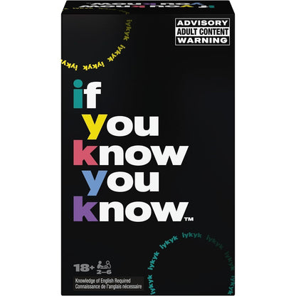 If You Know You Know IYKYK Card Game, Adult Party Game for Bachelorette Partie
