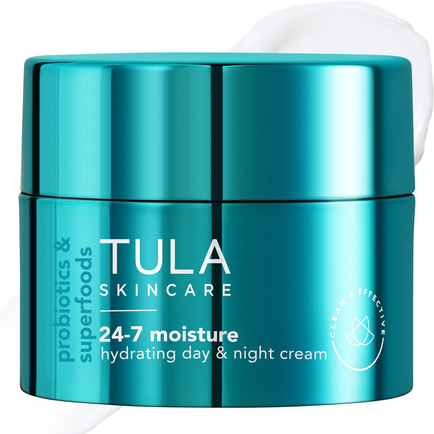 TULA Skin Care 24-7 Hydrating Day & Night Cream - Supersize, Anti-Aging Moisturizer for Face, Contains Watermelon & Blueberry Extract, 3.4 oz.