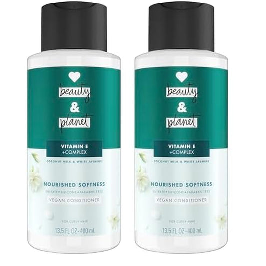 Conditioner with Vitamin E Coconut Milk & White Jasmine for Curly Hair & Natural