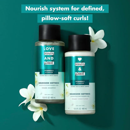 Conditioner with Vitamin E Coconut Milk & White Jasmine for Curly Hair & Natural