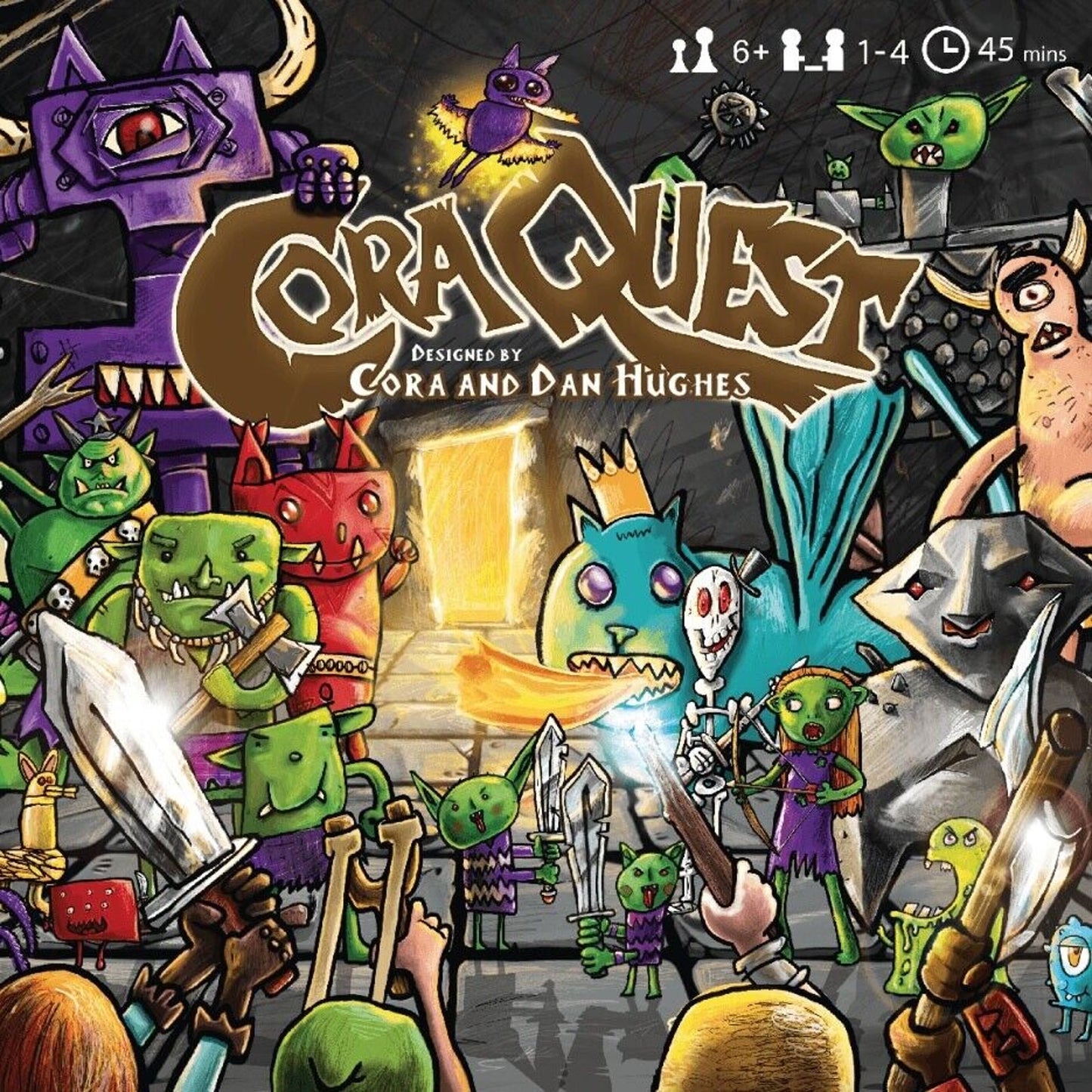 Bright Eyes Games Coraquest Board Game