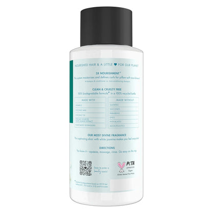 Conditioner with Vitamin E Coconut Milk & White Jasmine for Curly Hair & Natural