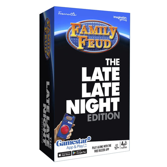 Family Feud Late Late Night Edition Adult Card Game, 200 Piece