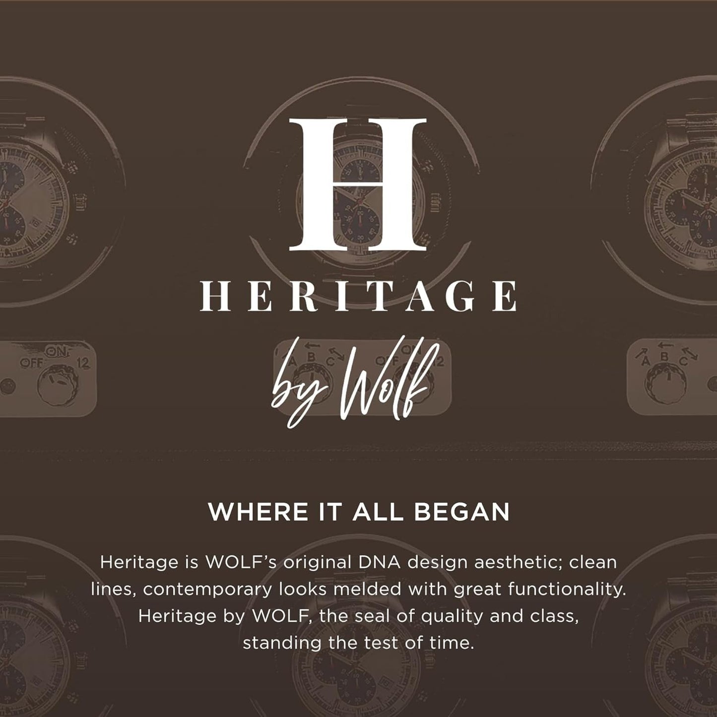 WOLF Heritage Oval Jewelry Box