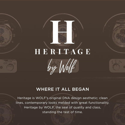 WOLF Heritage Oval Jewelry Box