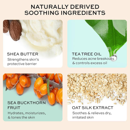 Skin Care for Teenage Boys and Girls - Teen Moisturizer for Face with Tea Tre...