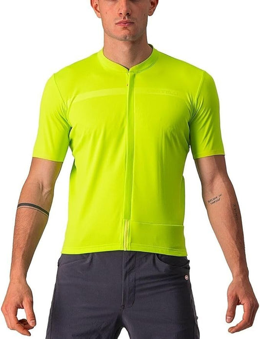 Castelli Unlimited Allroad Jersey Color Eletric Lime - Men's L
