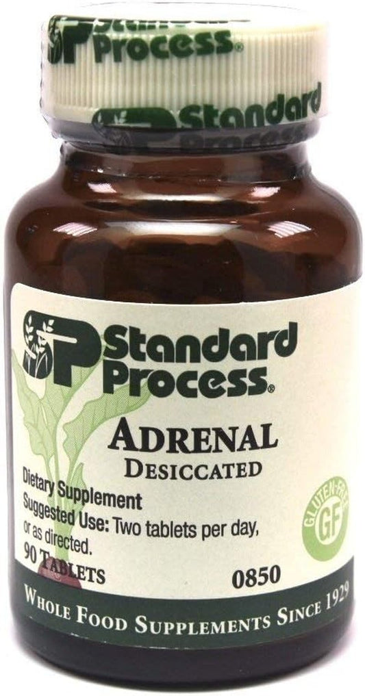 Adrenal Desiccated Support for Energy Production, Immune System Standard Process