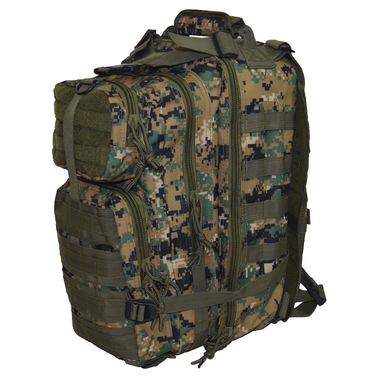 EXPLORER Tactical 72 Hours Combat Rucksack 17 Inch Backpack-Woodland Digital