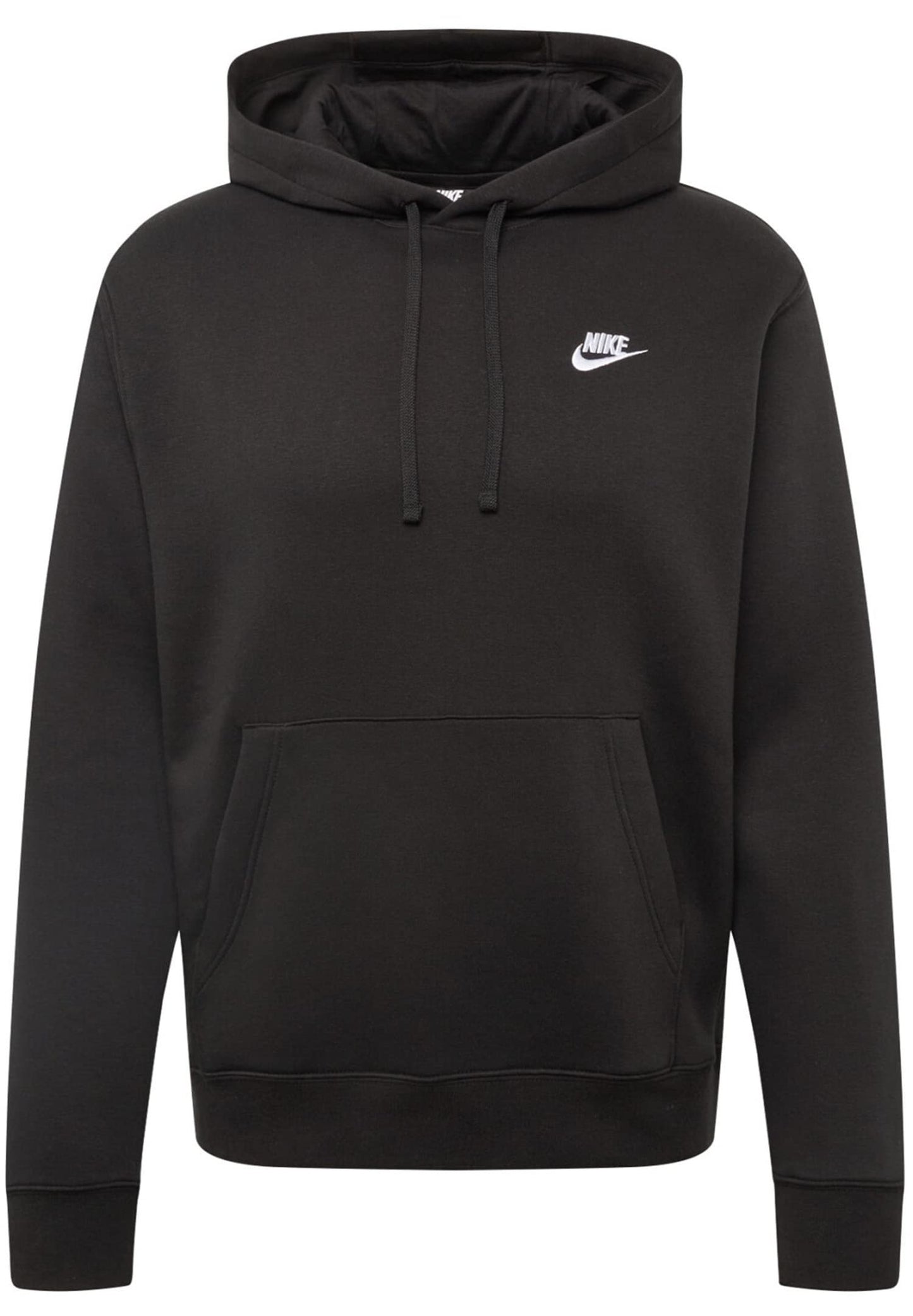 Nike Pull Over Hoodie, Black/Black/White, XX-Large