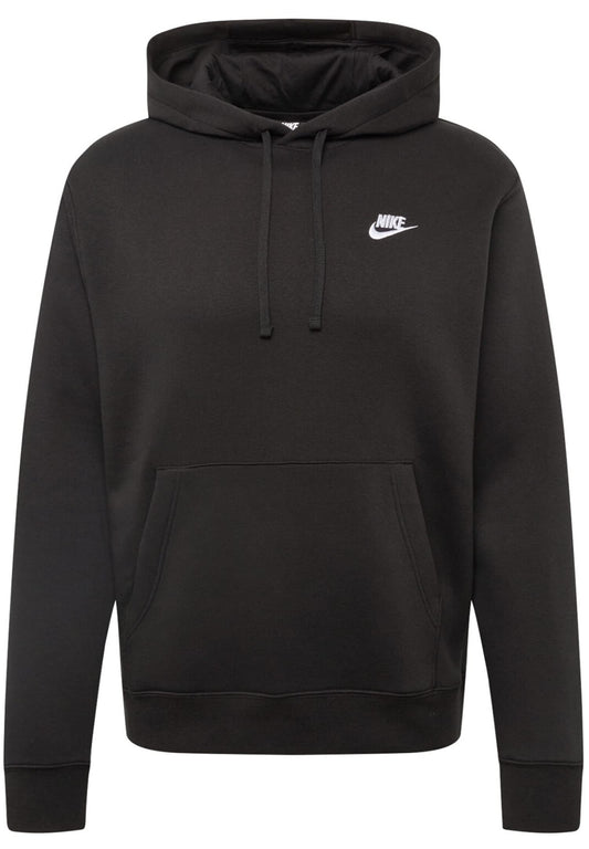 Nike Pull Over Hoodie, Black/Black/White, XX-Large