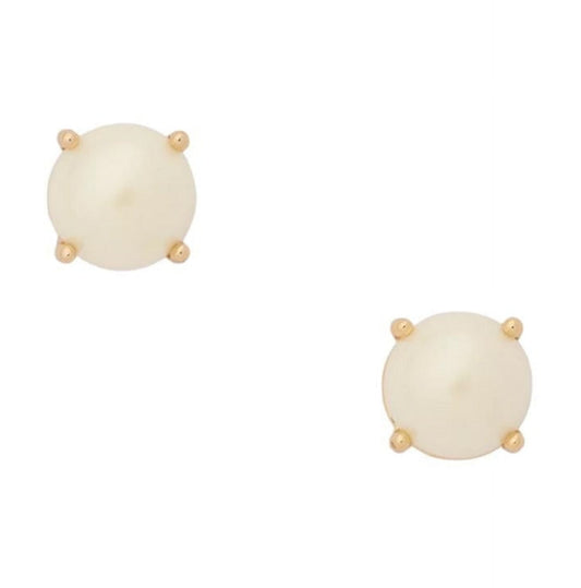 Kate Spade New York Earrings Pearl Gumdrop Studs Cream Womens Jewelry Gift