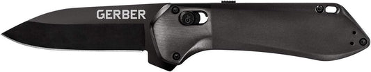 Gerber Gear Highbrow Compact, Pocket Knife, Black