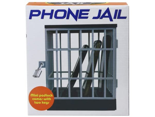 Stay Off Your Phones - Phone Jail with Lock