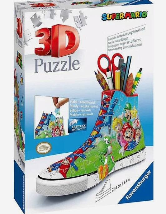 Sneaker Super Mario Puzzle 3D 112 pcs