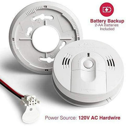 Kidde 21006377 Hardwired Combination Carbon Monoxide & Smoke Alarm  KN-COSM-IBA