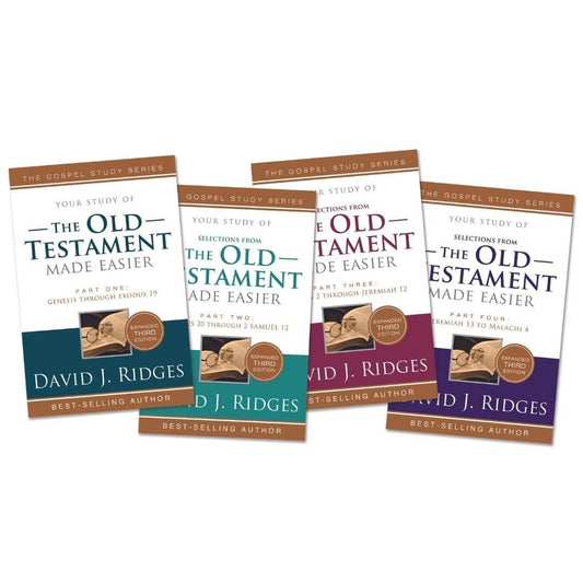 The Old Testament Made Easier LDS Study Guide Full Set by David J. Ridges