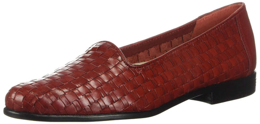 Trotters Women's Liz Loafer,Red,9.5 W