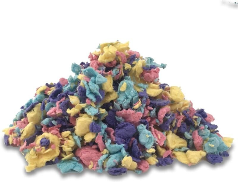 Critter Care Small Animal Bedding - 10 Liter, Confetti