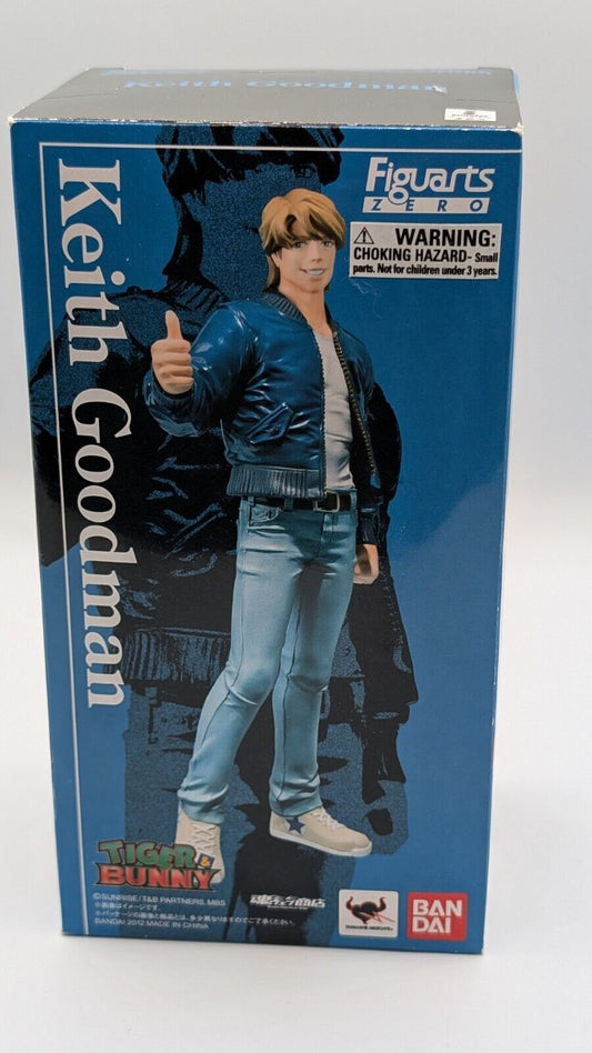 Keith Goodman 6 Inch Figure Tiger & Bunny Bandai Figuarts Zero New Free Shipping