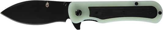 Gerber Gear Confidant EDC Pocket Knife, 3.2" Drop Point Plain Edge Folding Knife