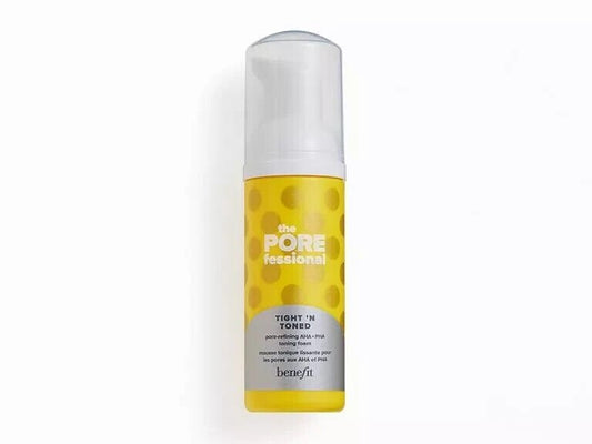 Benefit The POREfessional Tight N Toned AHA + PHA Toning Foam • 0.75 Fl Oz