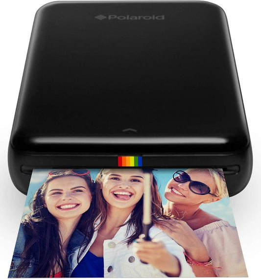 Zink  ZIP Wireless Mobile Photo Mini Printer (Black) Compatible W/ Ios & Android