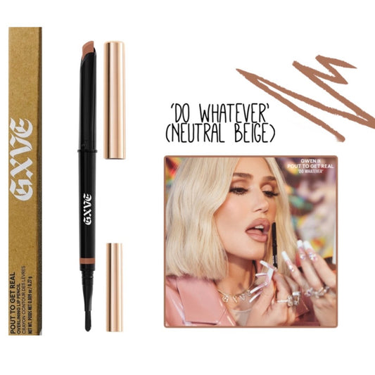 GXVE Pout to Get Real Overlining Matte Lip Pencil Lip Liner DO WHATEVER
