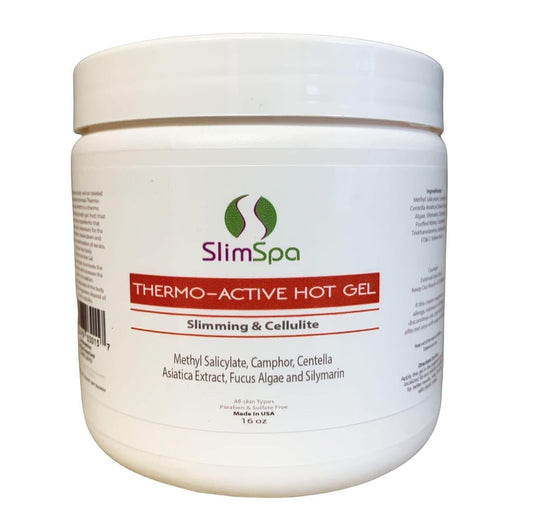 SlimSpa Thermo-Active Hot Gel for Women & Men, Cellulite Remover for Belly, Butt
