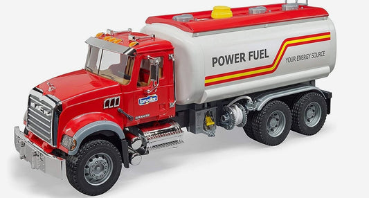 Bruder Toys Mack Granite Power Fuel Tanker Truck