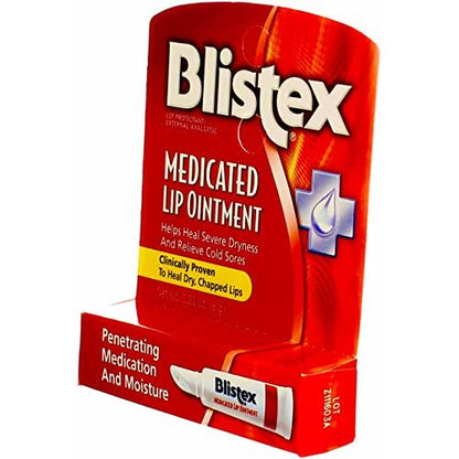 Blistex Medicated Lip Ointment 0.21oz - Pack of 6