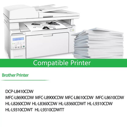 GREENCYCLE 4 Set Toner TN-436 BCYM For Brother HL-L8360CDW L8260CDW MFC-L8610CDW