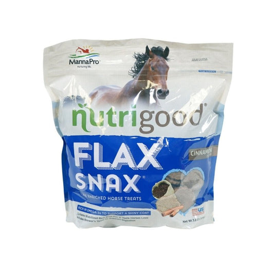 MannaPro Nutrigood Flax Snax Horse Treats - Cinnamon