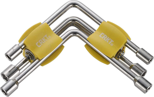 Twist & Fix Socket Multitool: Three Pin Multi Tool, 6 Tools, Removable Wrenches,